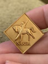 Vintage Narha Gold Tone Enamel Lapel Pin (GW5) picture
