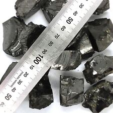 Elite Shungite stones Crystals, 200-400 grams 25-30 gr C60 Detox Karelia Russia picture