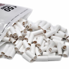 HORNET Paper Filter Tips 150X 6MM PRE ROLLED White Joint Cones Mouthpiece Tips picture