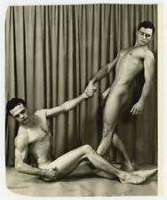 Merle Shirley & Al Vincent 1950 WPG 5x4 Beefcake Gay Physique Don Whitman Q7974 picture