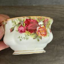 Royal Albert Old Country Roses Bone China England Open Sugar Bowl Vintage picture