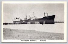 eStampsNet - QSL Ham Radio Maritime Mobile W1UWV Postcard  picture