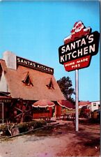Postcard Santa's Kitchen Restaurant U.S. 101 in Santa Claus, California picture