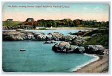 c1910's The Rocks Showing Senator Lodge's Residence Nahant MA Antique Postcard picture