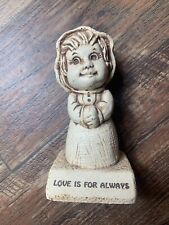 Sillisculpt W567 Paula Figure 1979 Love is For Always Made in USA picture