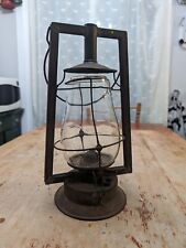 Dietz O K Square Tube Lantern Fitzall Clear Lock Nob Globe SG&L Wings Stamp No 0 picture