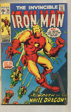 The Invincible Iron Man # 39 FN- The Wrath Of The White Dragon  Marvel Comics SA picture