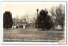 1951 Veterans Admin Hospital Garage Canteen Boise Idaho ID RPPC Photo Postcard picture