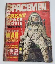 #2 SPACEMEN (SEPT 1961) Forrest J. Ackerman Magazine SCI-FI Cover Bruce Minney picture