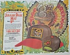 VINTAGE 1993 JURASSIC PARK/McDonald’s VERY HARD TO FIND PLACEMAT - BRAND NEW picture