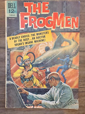 Frogmen #9 - The Strange Experiment of Doctor Vogar (Dell, 1964) VG+ picture