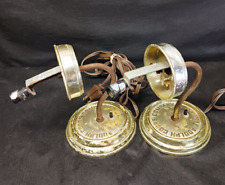 Vintage ADOLPH COORS COMPANY Golden Cold Table Lamps Set (Both Work) picture