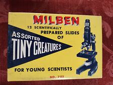 Milben 12 Microscope Slides Set No 703 -- Tiny Creatures picture
