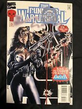 PUNISHER: WAR JOURNAL #75 DOUBLE-SIZED TEXEIRA COVER ART *1995* picture