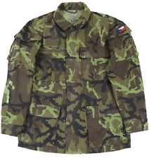 XLarge - Czech Army M95 Woodland Camo Combat Field Jacket Military Uniform Parka picture