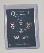 Queen Platinum Plated Artist Signed “Bohemian Rhapsody” Trading Card 1/1 picture