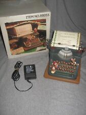 HTF Enesco Small World Of Music Mice Typewriter All We Want For Christmas READ picture