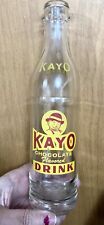 Vintage KAYO Chocolate Drink Bottle Soda Bottle Near Mint (D4) picture