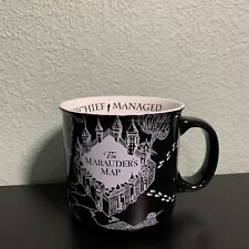 Harry Potter  - Marauder's Map - Mischief Managed Glow in the Dark Mug 20 oz picture