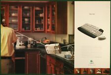 Logitech Cordless iTouch Desktop Computer Keyboard Mouse Vintage Print Ad 2000 picture