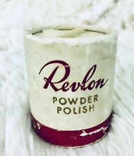 Vintage Revlon Nail Polish Powder - Circa 1950's - improve nail luster picture