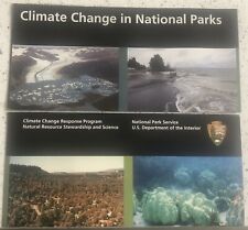 Climate Change in National Parks NP Brochure Map NPS Guide 2023. picture