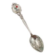Vintage The Butchart Gardens Victoria Canada Souvenir Spoon Red Rose Collectible picture