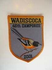 2001 BSA Scouting Wadiscoca 46th Camporee Patch BIS picture
