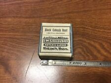 unused old store stock -- S W GOULD & bros -- BLACK COHOSH ROOT  picture