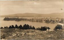 LAKE LANDSCAPE real photo postcard rppc EAST WAKEFIELD NEW HAMPSHIRE NH picture