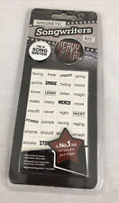 NEW Magnetic Song Writers Kit Heavy Metal Genre Fridge Word Magnets Songwriters picture