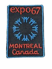 Vintage Expo 67 Montreal Quebec Canada Patch Badge Crest picture