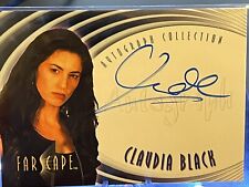 Farscape Premiere Edition Claudia Black as Aeryn Sun Case Topper Autograph Card picture