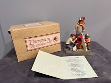1982 Norman Rockwell 'Space Pioneers' Figurine with Box and COA -Great Condition picture
