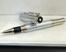Luxury Great Writers Series White - Silver Color Rollerball Pen No Box picture