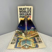 RARE 1962 SEATTLE WORLD'S FAIR POP-UP Brochure - Historic Century 21 Exposition picture