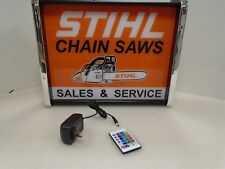 Stihl Chain Saw sales Service LED Display light sign box picture