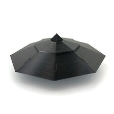 2009 Indonesia UFO Inspired 3D Printed Model, 150mm Black picture