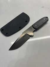 Les George Monkey Edge Frag Pattern Fixed Blade picture