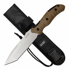 Tac-Force Evolution Desert Tanto Combat Fighter Bowie Knife Full Tang 8Cr13MoV picture