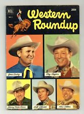 Dell Giant Western Roundup #1 GD/VG 3.0 1952 picture
