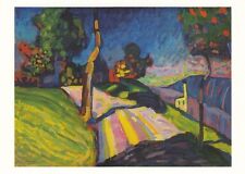 Art Postcard Vasily Kandinsky Autumn Landscape, Murnau Museum of Modern Art NY picture