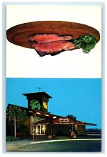 c1905 Sea Wolf Restaurant Luncheon Cocktails Dining Steak Vintage Postcard picture