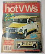Dune Buggies and Hot VWs Magazine - June 1987 - Safari Grande Type 181 Limousine picture