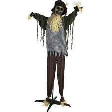 Life-Size Animatronic Scarecrow , Indoor/Outdoor Halloween picture