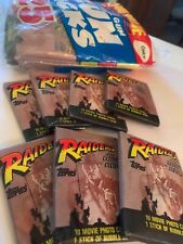 Raiders of the Lost Ark Trading Cards Topps Sealed Unopened Wax Pack 1981 Movie picture