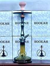 Heavy Duty Stainless Steel Hookah Shisha Complete Set, single hose, 23” tall picture