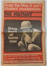 Militant April 30, 1971 Socialist Radical Newspaper March to End Vietnam War picture