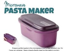 Tupperware Microwave Pasta Maker Purple or Blue-