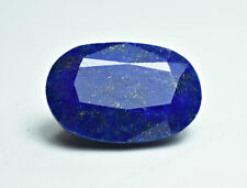 8.30 Carat Beautiful Oval Faceted LAZURITE Gemstone with Pyrite picture